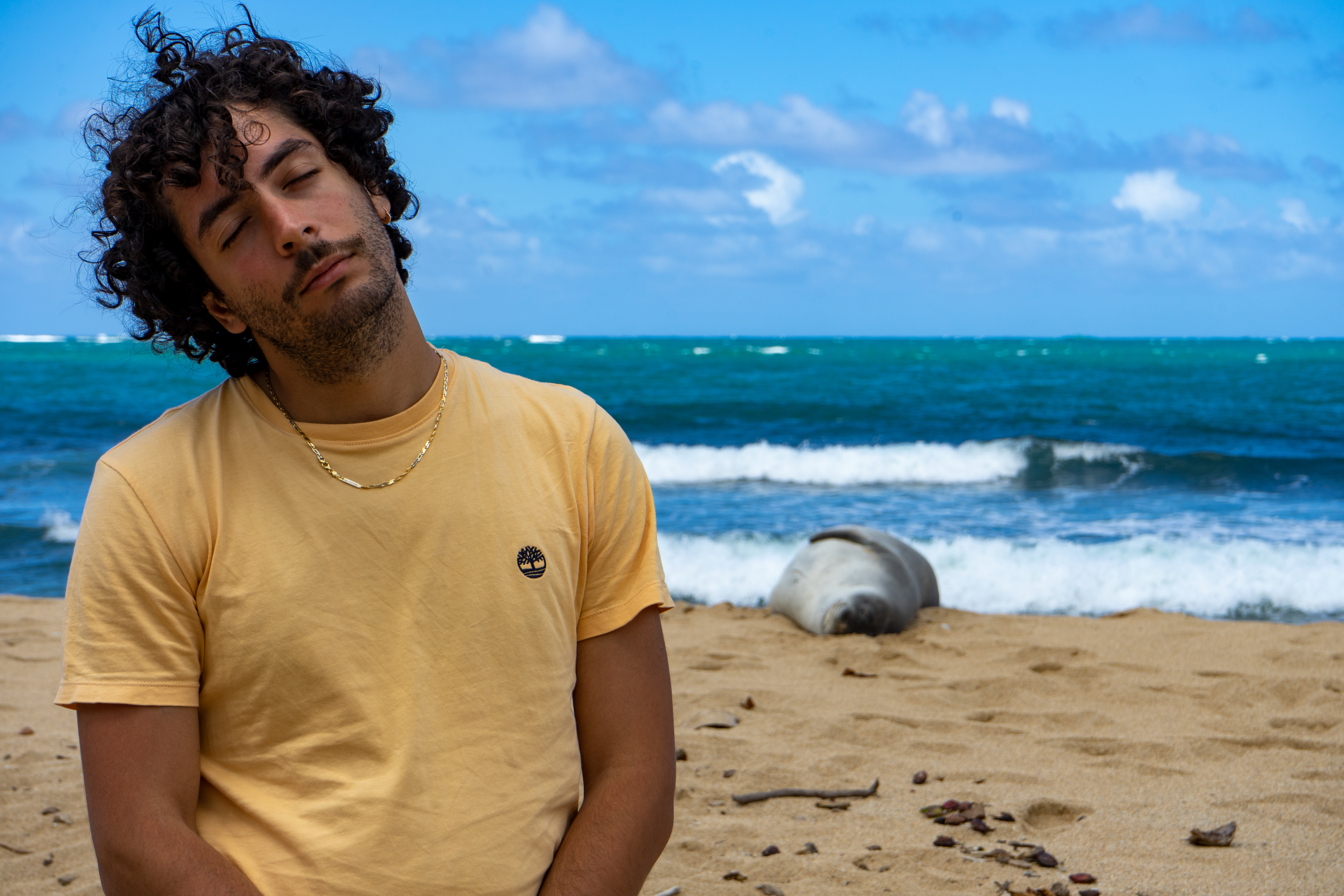 Francesco in the field