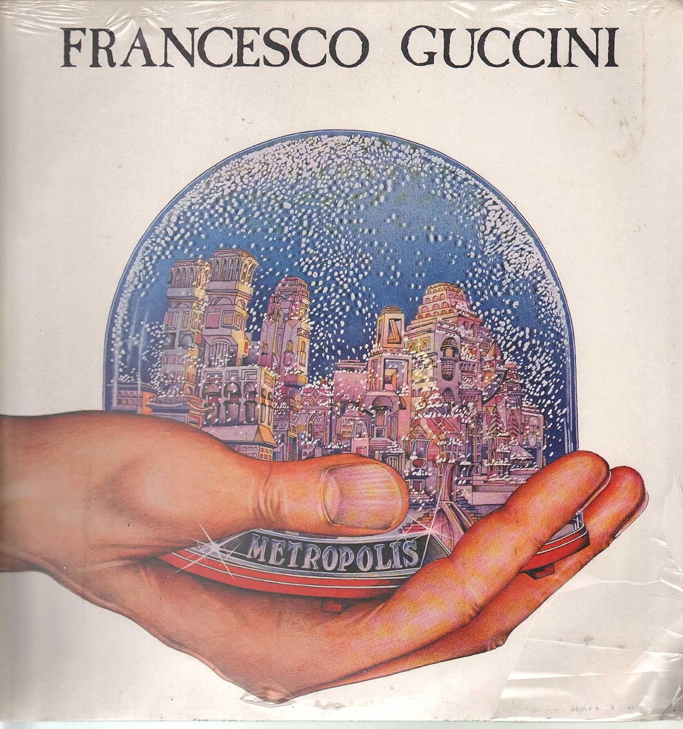Copertina di Metropolis, Francesco Guccini, 1981